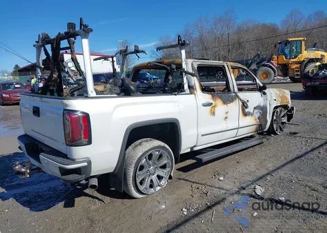 2018 GMC Sierra 1500 Denali z USA, uszkodzony, nr VIN 3GTU2PEJXJG459376